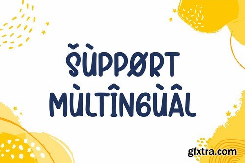 Rainday - Cute Display Font