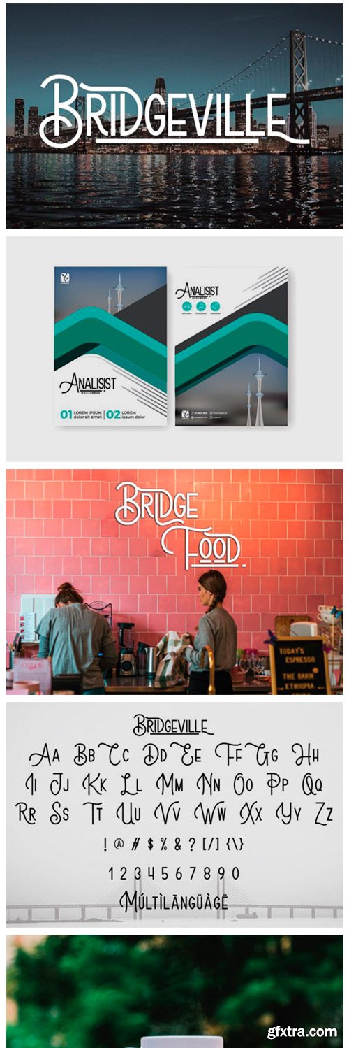 Bridgeville Font Bridgeville Font