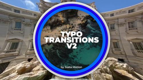 Videohive - Typo Transitions v2 - 33976776 - 33976776