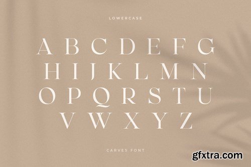 CARVES - Modern Display Font