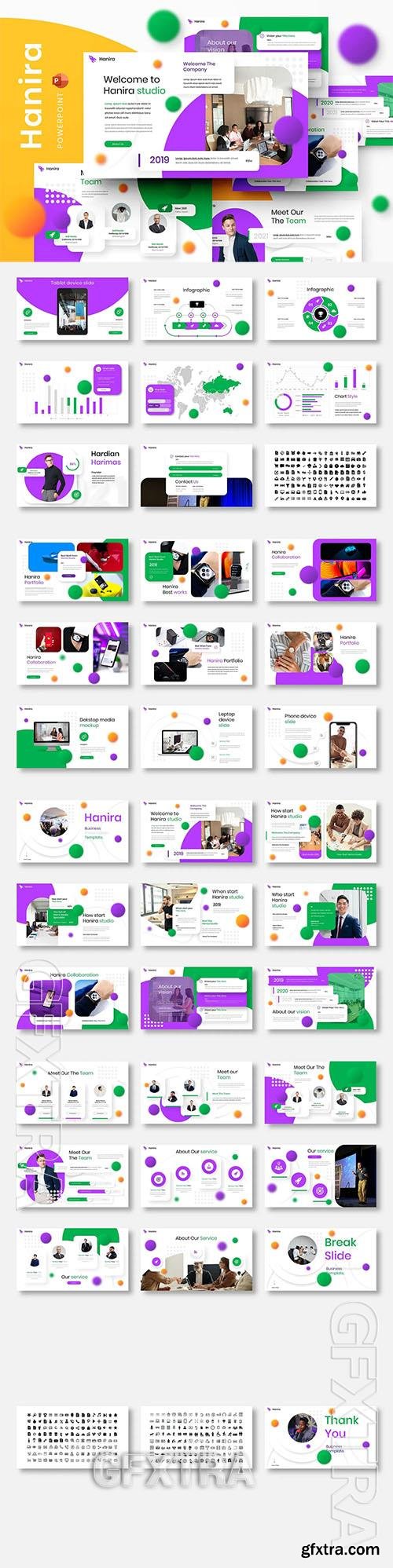 Hanira – Business Powerpoint, Keynote and Google Slides Template