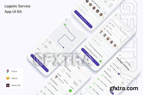 Logistic Service App UI Kit X3AVHXP