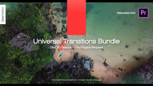 Videohive - Universal Transitions Bundle For Premiere Pro - 34093102 - 34093102
