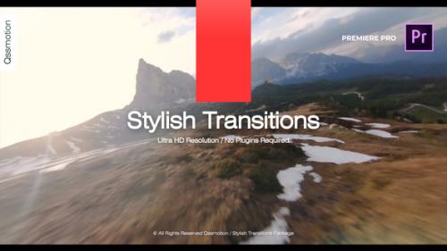 Videohive - Stylish Transitions For Premiere Pro - 34093347 - 34093347