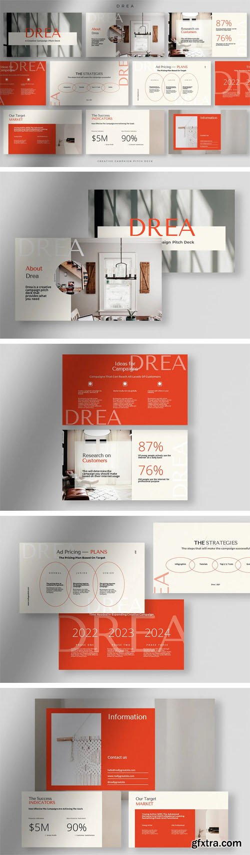 Drea - Creative Campaign Presentation Pitch Deck