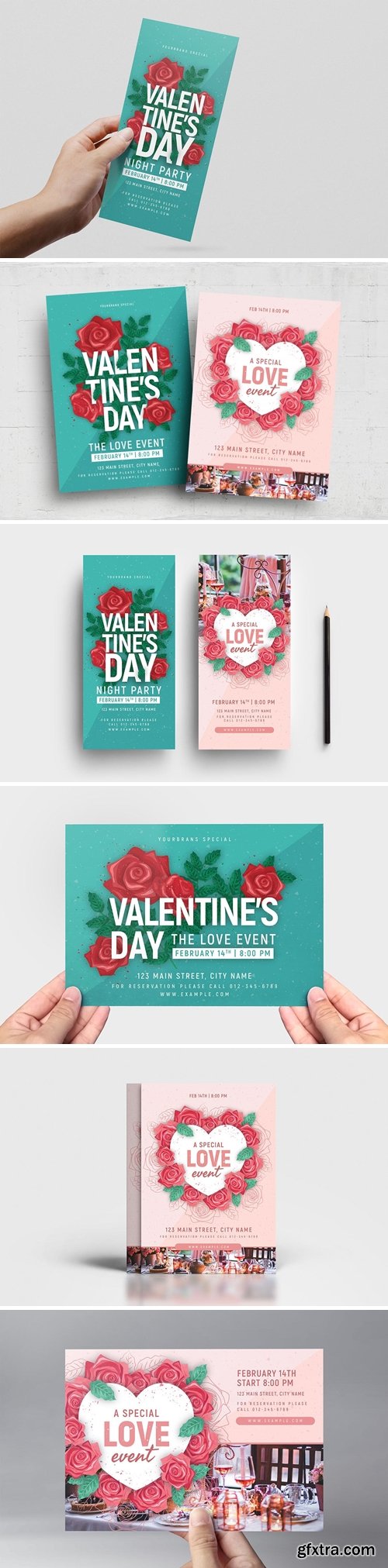 Valentine’s Day Flyer Template