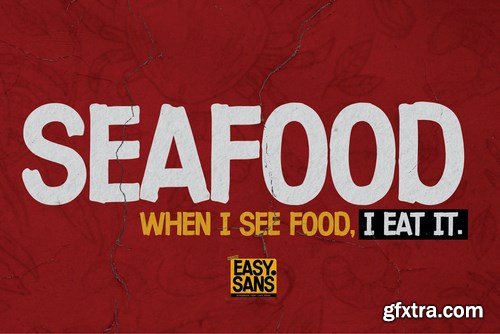 Easysans - All Caps Handmade Sans Serif Font