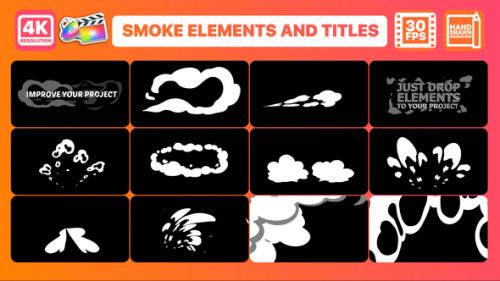 Videohive - Smoke Pack And Titles | FCPX - 34130779 - 34130779