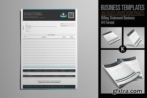 Billing Statement Business A4