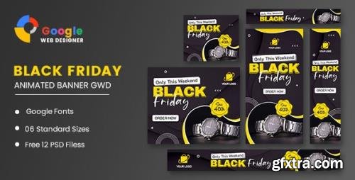 CodeCanyon - Black Friday Sale Watch HTML5 Banner Ads GWD v1.0 - 34125048