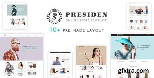 ThemeForest - Presiden v1.0.2 - Multistore Responsive Magento Theme - 19780926