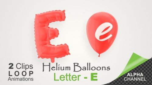 Videohive - Balloons With Letter – E - 34138053 - 34138053