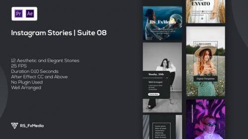 Videohive - Instagram Stories | Dynamic Plain | Suite 08 | MOGRT - 34138253 - 34138253