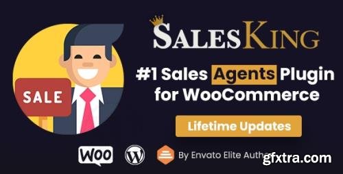 CodeCanyon - SalesKing v1.1.3 - Ultimate Sales Team, Agents & Reps Plugin for WooCommerce - 33154631