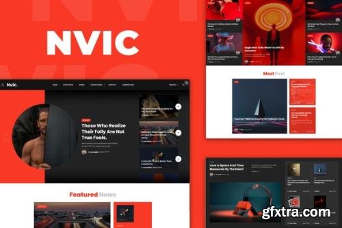 ThemeForest - Nvic v1.0.0 - Blog & Magazine Elementor Template Kit - 34099517