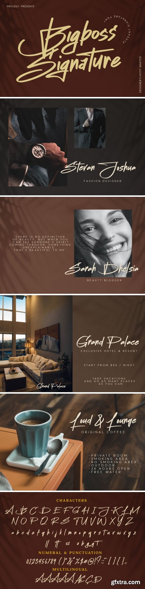 Bigboss Signature Font