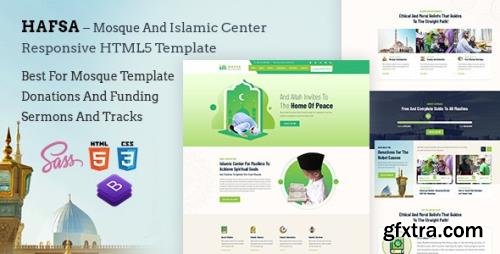 ThemeForest - Hafsa v1.0 - Islamic Center Responsive HTML5 Template - 31150656