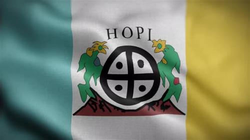 Videohive - Flag Of The Hopi Nation Front - 34133202 - 34133202