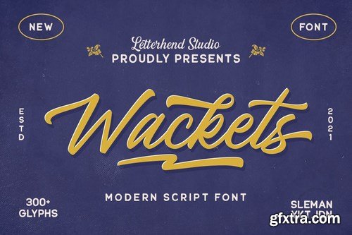 The Wackets Font