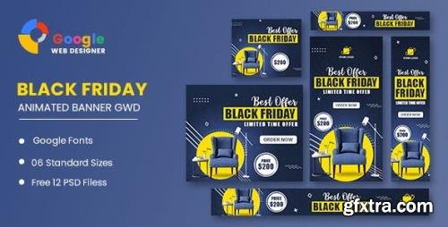 CodeCanyon - Black Friday Sale Banner HTML5 Banner Ads GWD v1.0 - 34237189