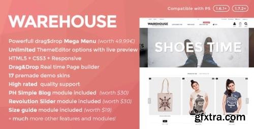 ThemeForest - Warehouse v4.5.0 - Responsive Prestashop 1.6 & 1.7 theme - 3178575