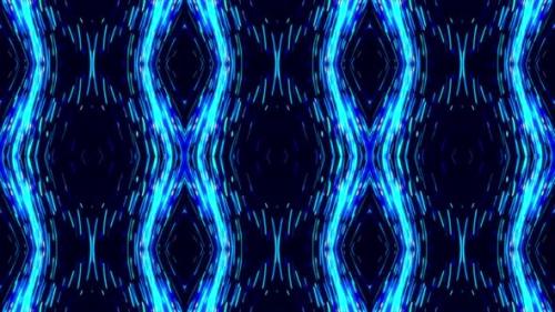 Videohive - Kaleidoscopic blue and black background - 34168412 - 34168412