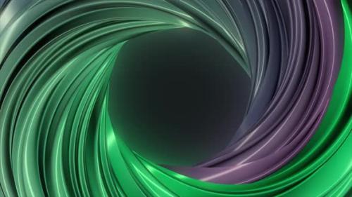 Videohive - Rotating purple and green torus - 34168417 - 34168417