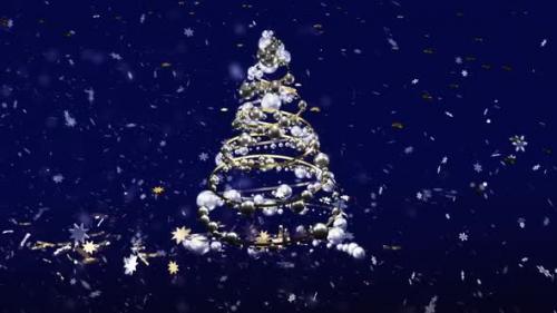 Videohive - Magic Christmas Tree V2, 4K - 34158593 - 34158593