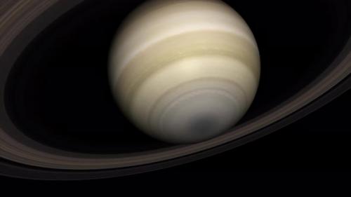 Videohive - Concept 3-UR1 View of the Realistic Planet Saturn - 34162294 - 34162294