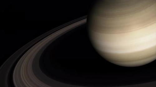 Videohive - Concept 4-UR1 View of the Realistic Planet Saturn - 34162295 - 34162295
