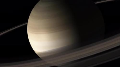 Videohive - Concept 6-UR1 View of the Realistic Planet Saturn - 34162296 - 34162296