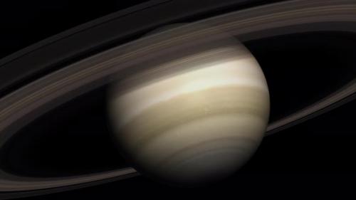 Videohive - Concept 2-UR1 View of the Realistic Planet Saturn - 34162298 - 34162298