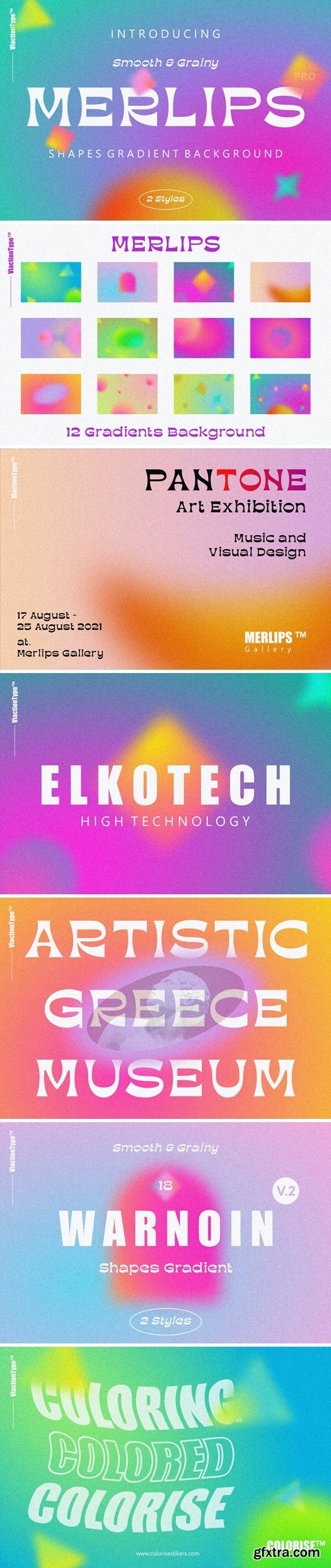 Merlips - Gradient Background