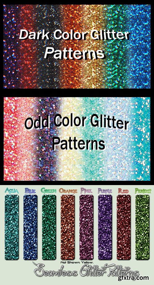 Glitter Patterns Collectoion for Photoshop