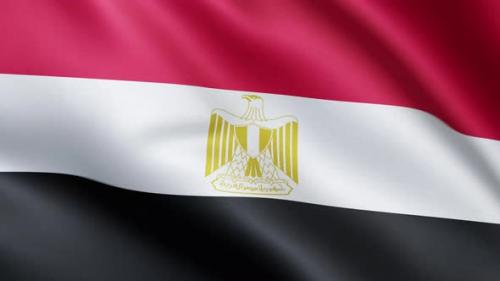Videohive - Egyptian flag | Flag of Egypt | UHD | 60fps - 34241059 - 34241059