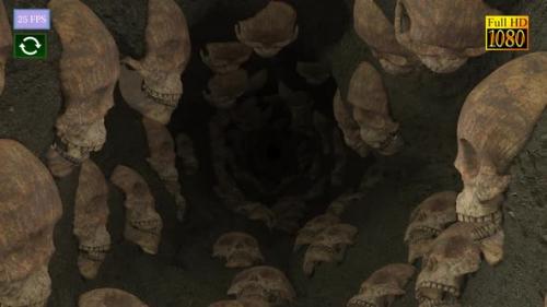 Videohive - Halloween Mystery Skull Cave A1 HD - 34251252 - 34251252