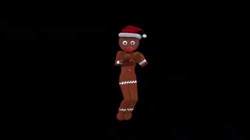 Videohive - Ginger Cookie Dance 2 - Christmas Concept - 34257772 - 34257772