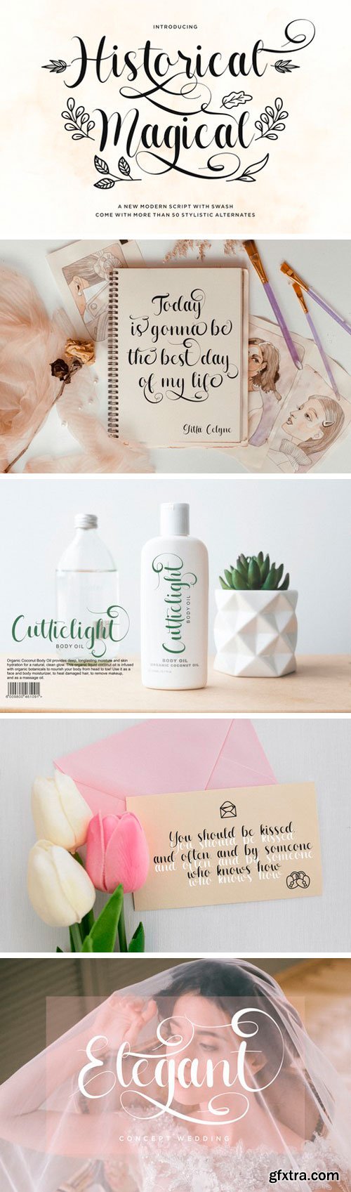 Historical Magical Script Font