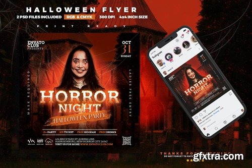 Halloween Flyer | Night Party