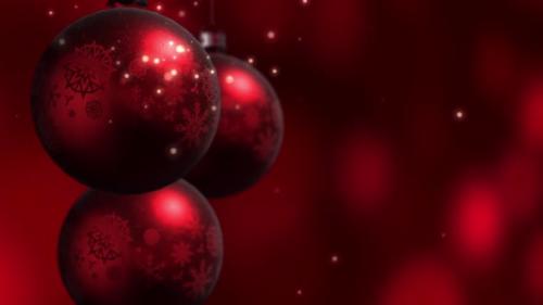 Videohive - shining red ball for Christmas - 33569845 - 33569845