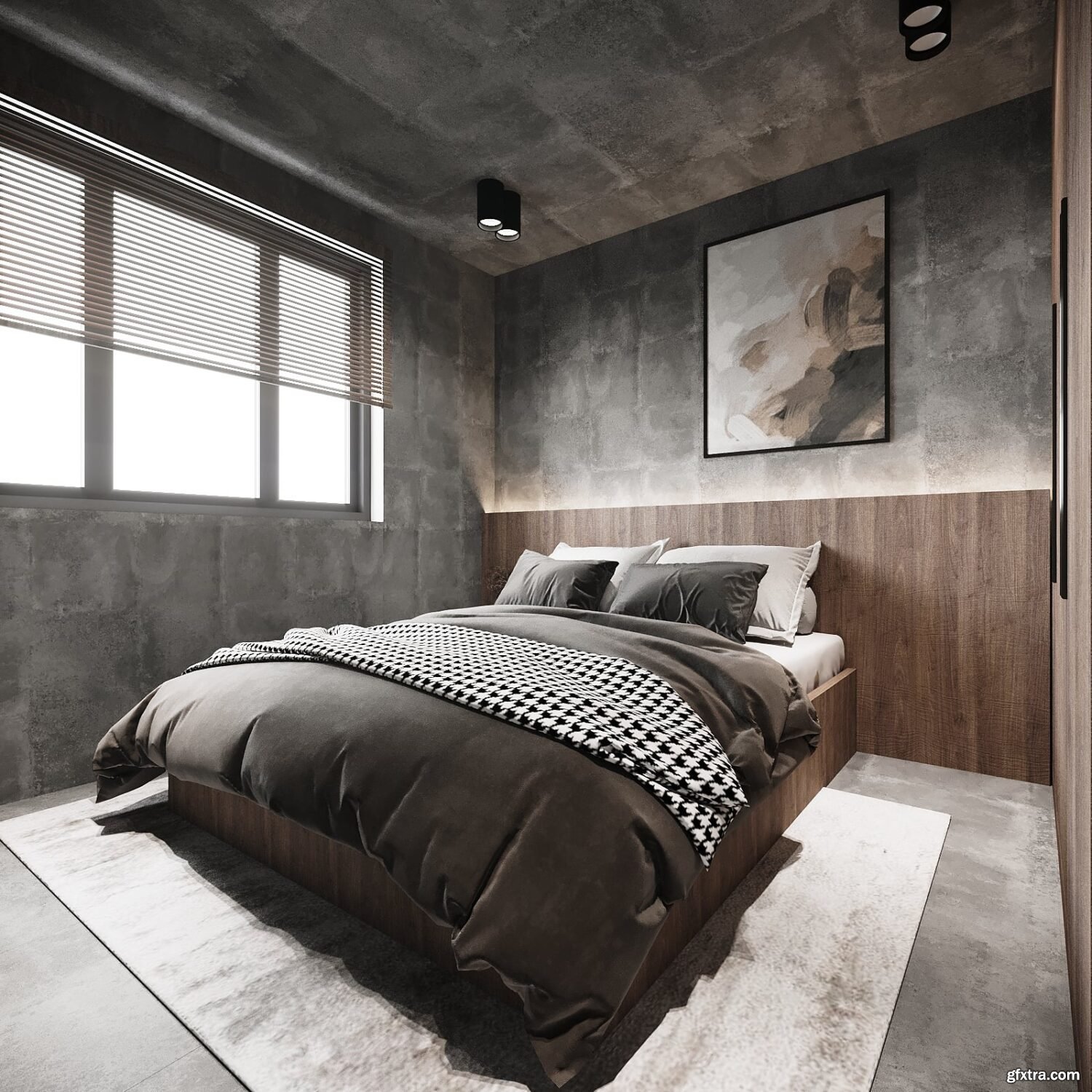 Bedroom and Bathroom Interior » GFxtra