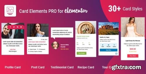 CodeCanyon - Card Elements Pro for Elementor v1.0.2 - 23342444