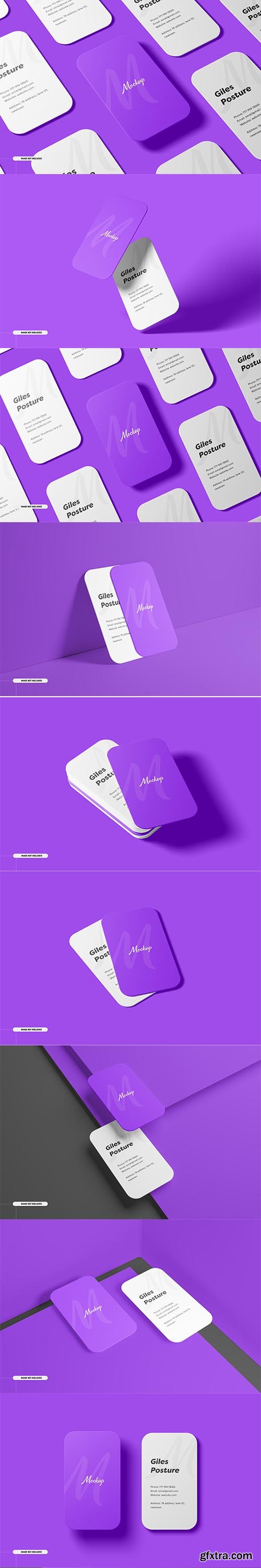 Business card mockup