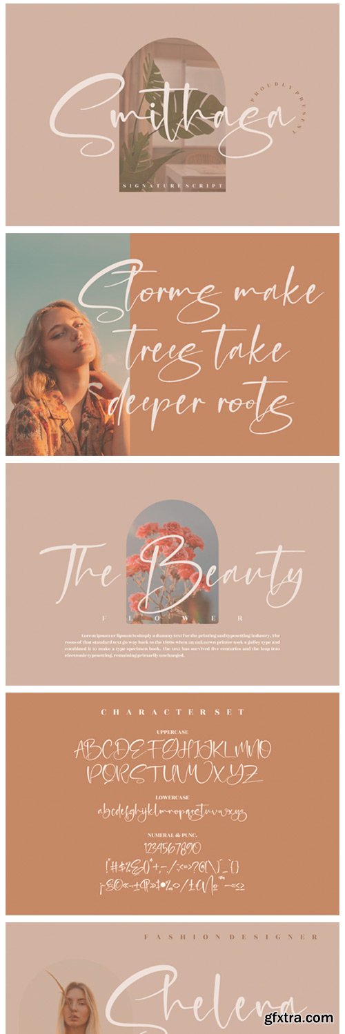 Smithasa Font Smithasa Font