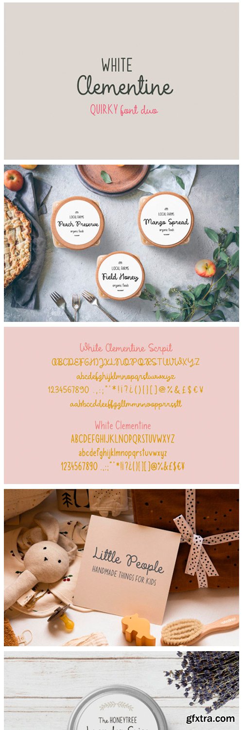 White Clementine Font White Clementine Font