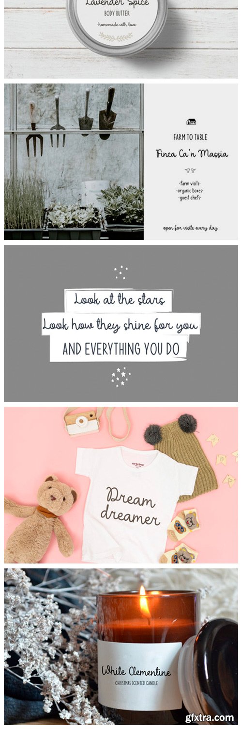 White Clementine Font White Clementine Font