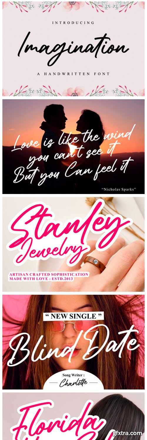 Imagination Font Imagination Font