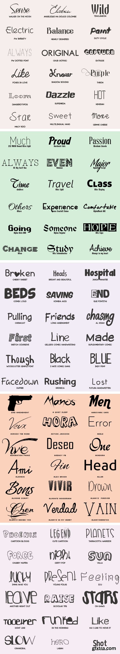 90+ Awesome Fonts Collection 90+ Awesome Fonts Collection
