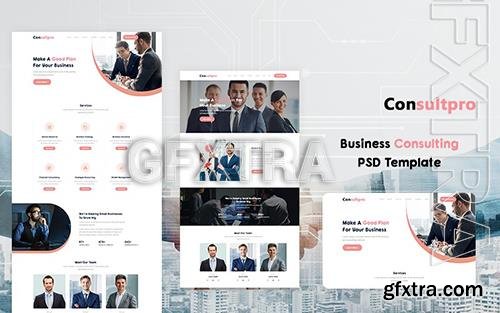 Consultpro - Business Consulting PSD Template o184207