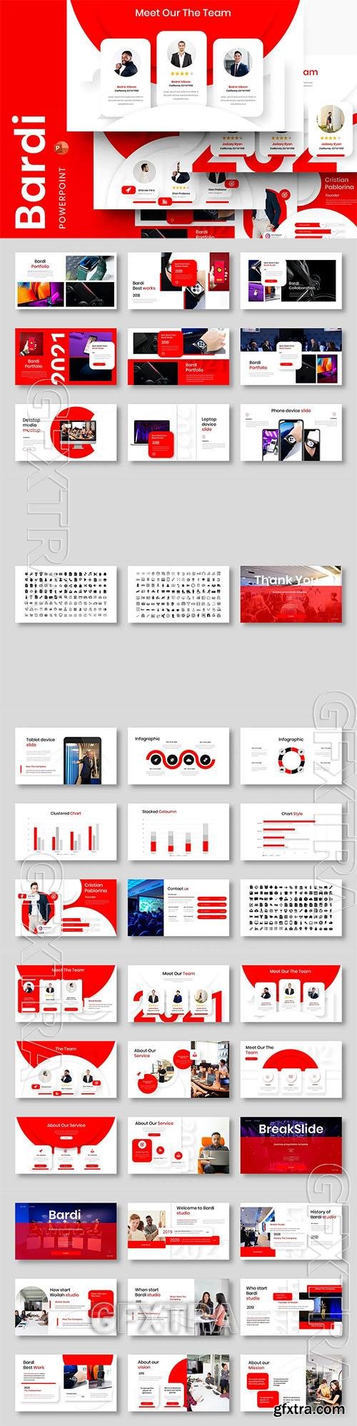Bardi – Business Powerpoint, Keynote and Google Slides Template 